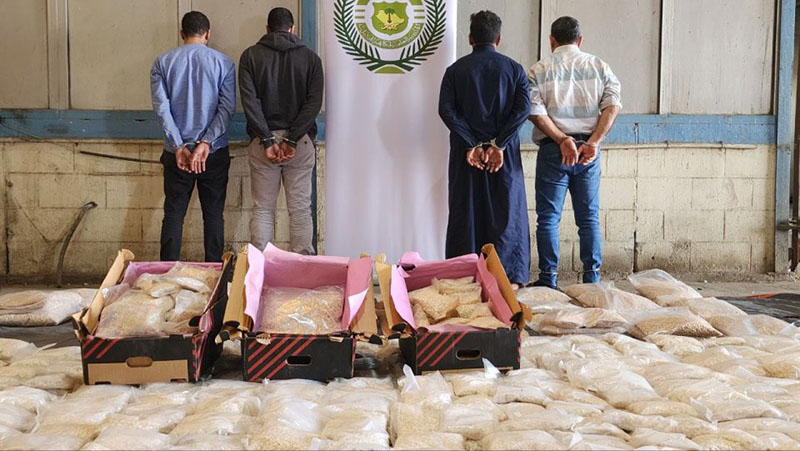 الأمن السّعودي يحبط تهريب 12.7 مليون قرص مخدر