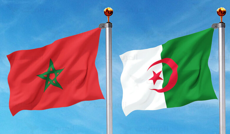 علم الجزائر والمغرب