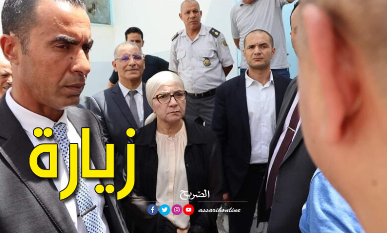 وزيرة العدل ليلى جفال تزور سجن القيروان