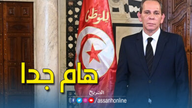 أحمد الحشاني رئيس الحكومة التونسية