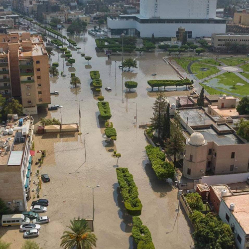 العاصفة المتوسطية ‘دانيال’ تضرب ليبيا بقوة..وتقترب من تونس 01