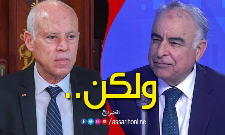 عز الدين سعيدان وقيس سعيّد