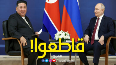 فلاديمير بوتين وكيم جونغ أون