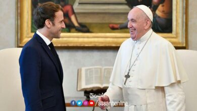 Emmanuel Macron et le Pape François