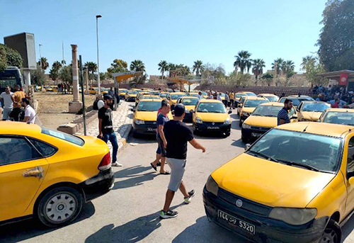 taxis grève sfax 4 oct 2023 02