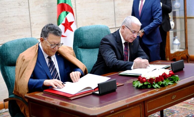 إمضاء بروتوكول للتّعاون البرلماني بين تونس والجزائر