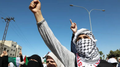 احتجاجات ضد العدوان على غزة