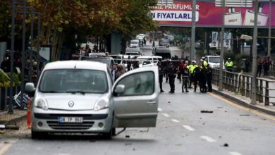 الهجوم الإرهابي على مقر الداخلية في أنقرة