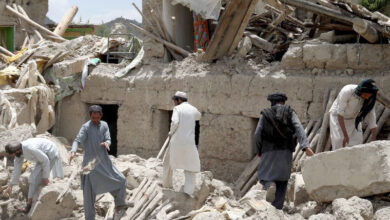 زلزال غرب أفغانستان