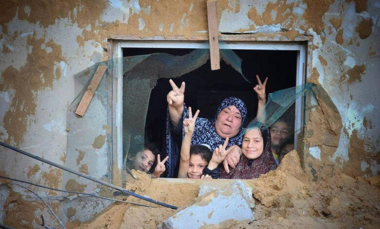 ملحمة وأبطال في غزة