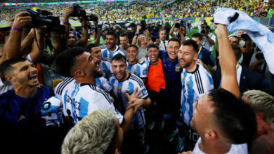 الأرجنتين تفوز على البرازيل