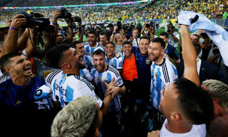 الأرجنتين تفوز على البرازيل