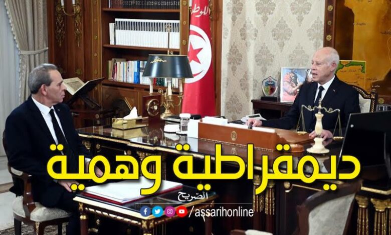 قيس سعيد وأحمد الحشاني