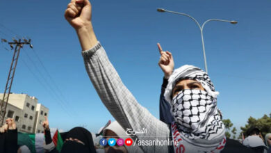 احتجاجات ضد العدوان على غزة