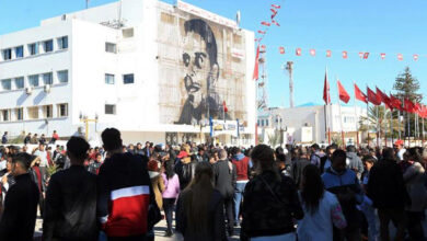 سيدي بوزيد تحيي الذكرى 13 لاندلاع الثورة التونسية