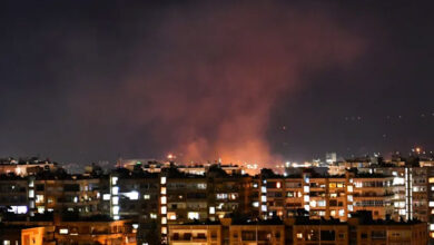 قصف اسرائيلي في محيط دمشق