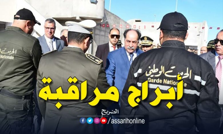 وزير الداخلية كمال الفقي في معبر رأس جدير