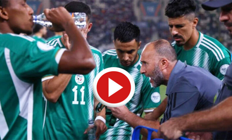 اعتداء على لاعبي منتخب الجزائر