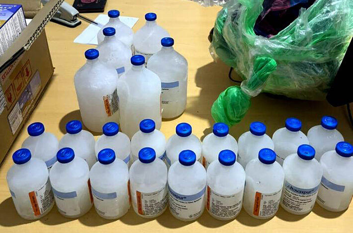 حجز لقاح خاص بالطيور مجهول المصدر