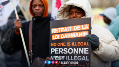مظاهرات ضد قانون الهجرة الفرنسي