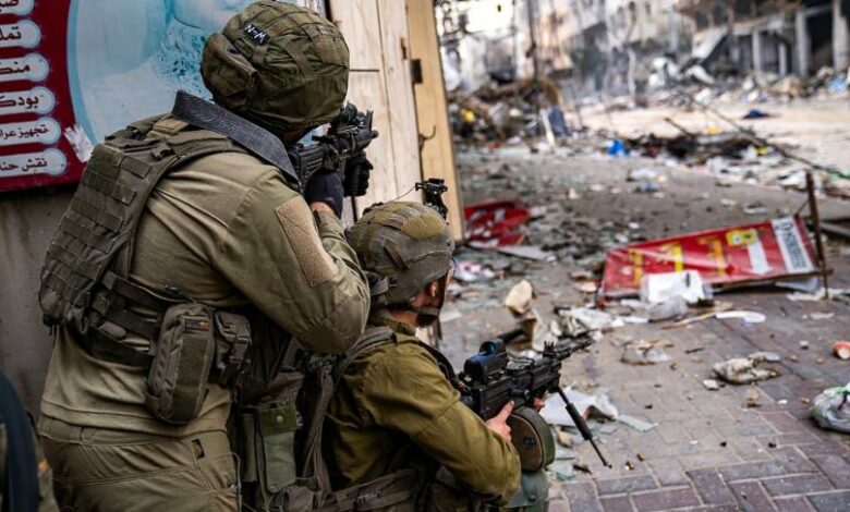 الجيش الاسرائيلي في غزة