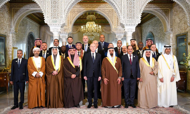 الرئيس قيس سعيّد ووزراء الدّاخلية العرب