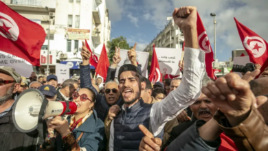 مظاهرات 14 جانفي تونس