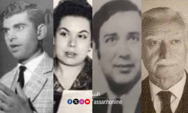 منير شماء ومليكة بن خامسة وقاسم مسدي وأحمد العموي‎