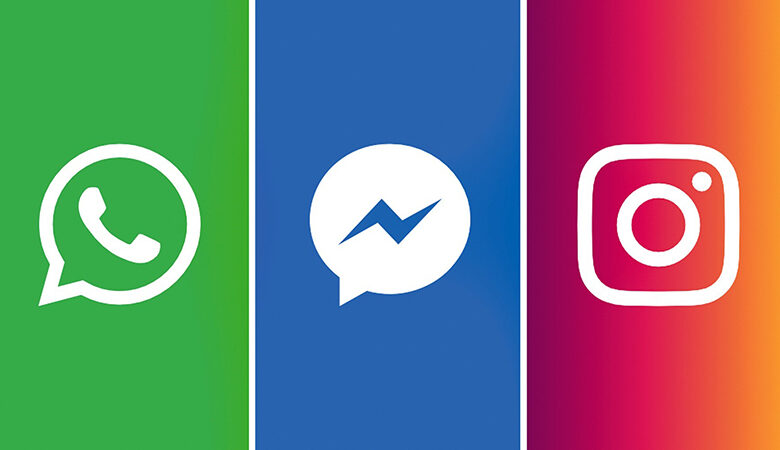 Facebook, Messenger et Instagram