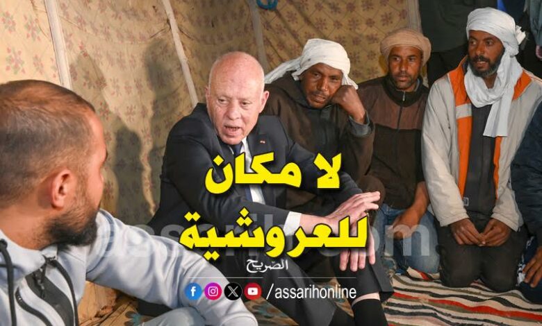 Kais Saied à Kebili