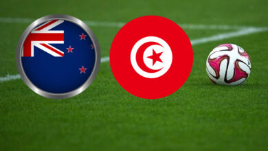 Le match entre la Tunisie et la Nouvelle-Zélande