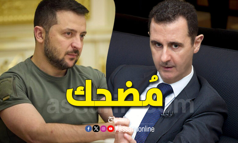 vladimir zelensky et bachar el assad