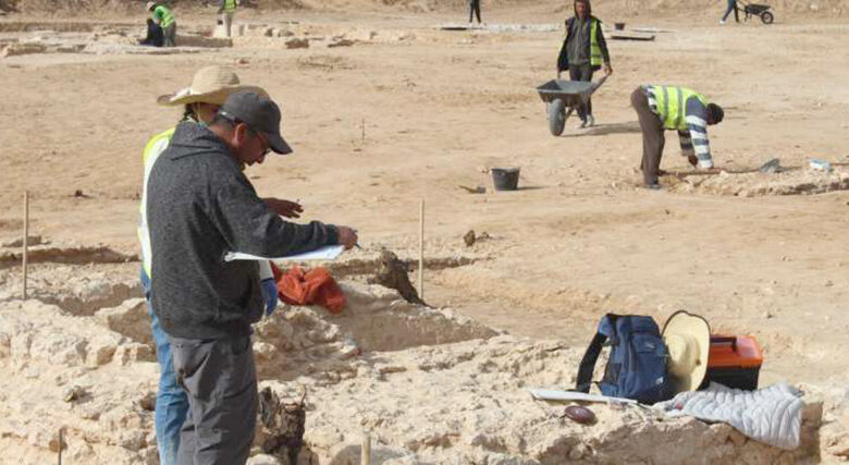 Découverte d'une fouille de sauvetage de tombeaux puniques à Qasiba al-Midyouni