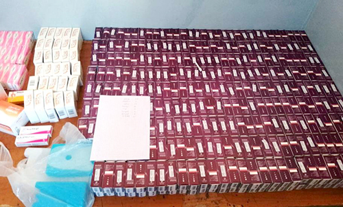 Les autorités douanières déjouent une tentative de contrebande d’une quantité de médicaments à l’étranger 01
