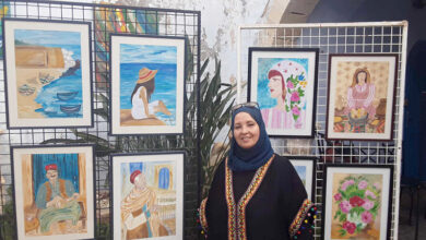 Exposition de l'artiste Najwa Hassouna