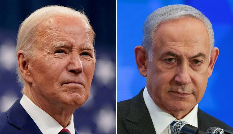 Netanyahou et Biden