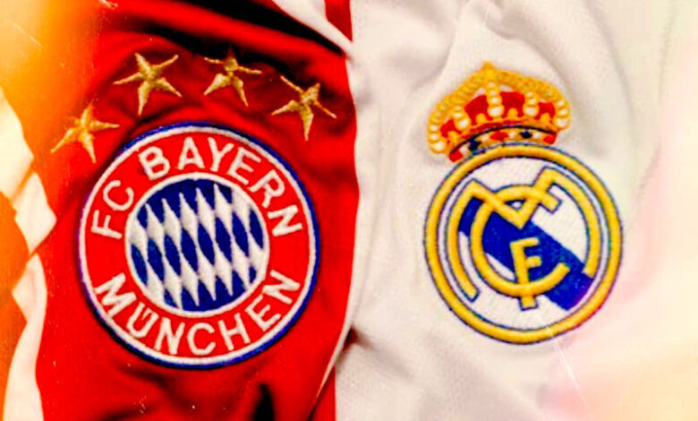 Real Madrid VS Bayern Munich