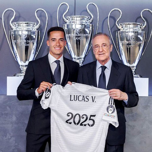 Le Real Madrid annonce le renouvellement du contrat de son joueur Vazquez 1