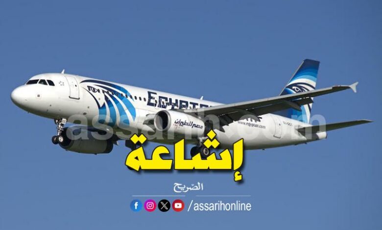 avion égyptien