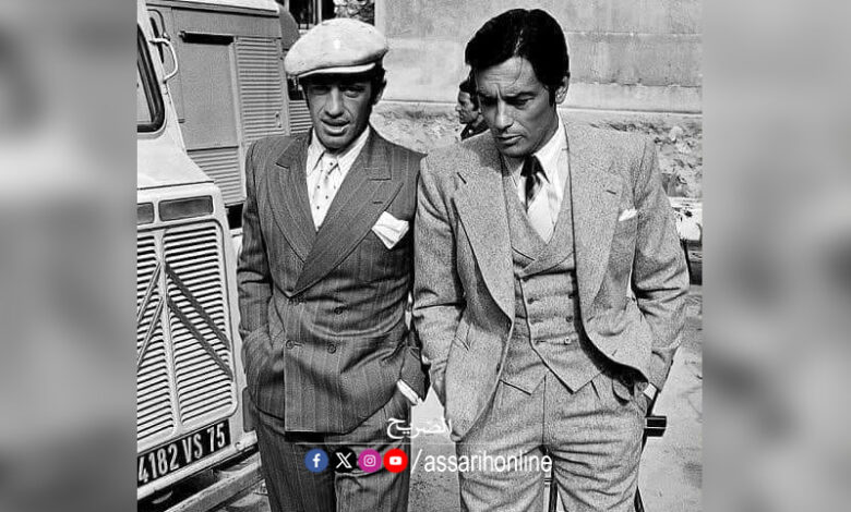 Alain Delon et Jean Paul Belmondo