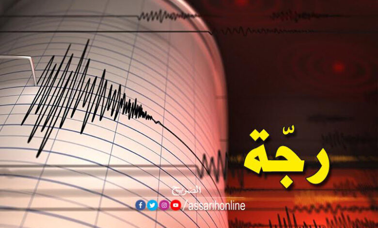 Fort tremblement de terre en Algérie