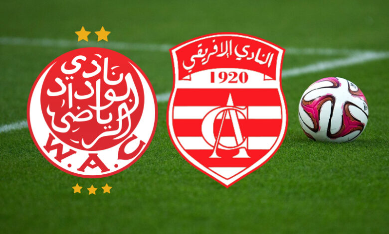Match entre l’Africain et le Wydad Casablanca