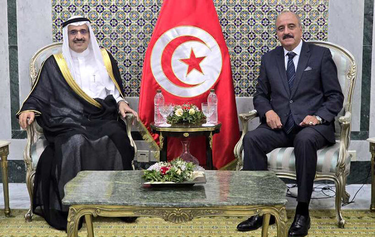 la rencontre du nouveau ministre des Affaires étrangères avec l’ambassadeur saoudien