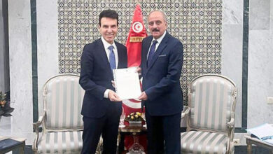 Giuseppe Peroni et Mohammed Ali Nafti