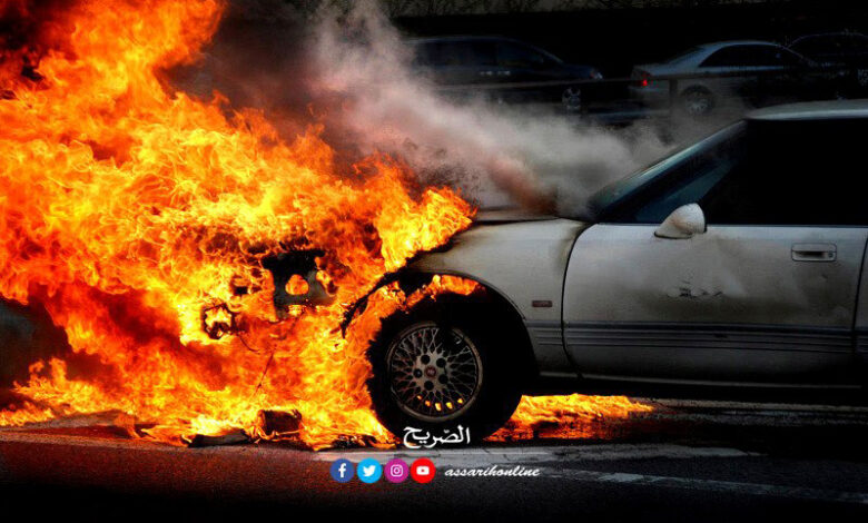 incendie voiture