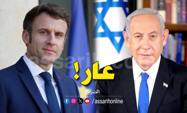 netanyahu et macron