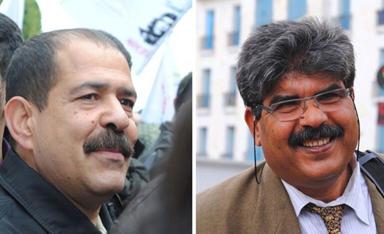 chokri belaid et mohamed brahmi