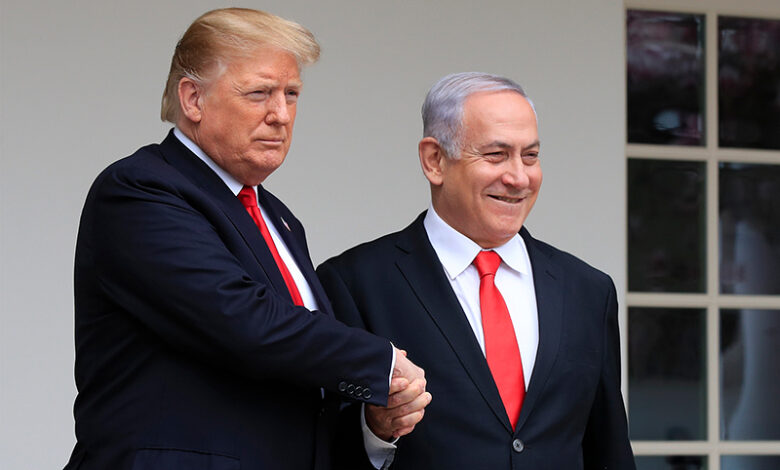 trump netanyahu