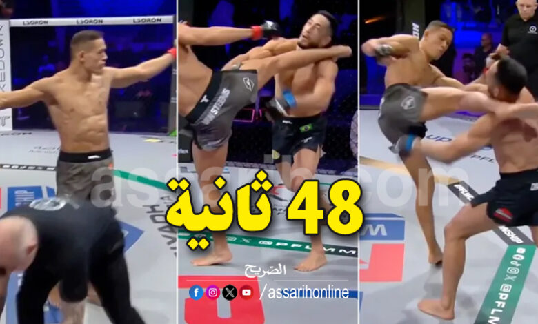 Costello Van Steenis stops Joao Dantas