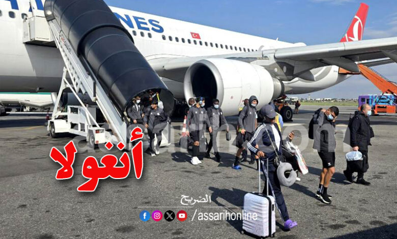 css arrivée à luanda